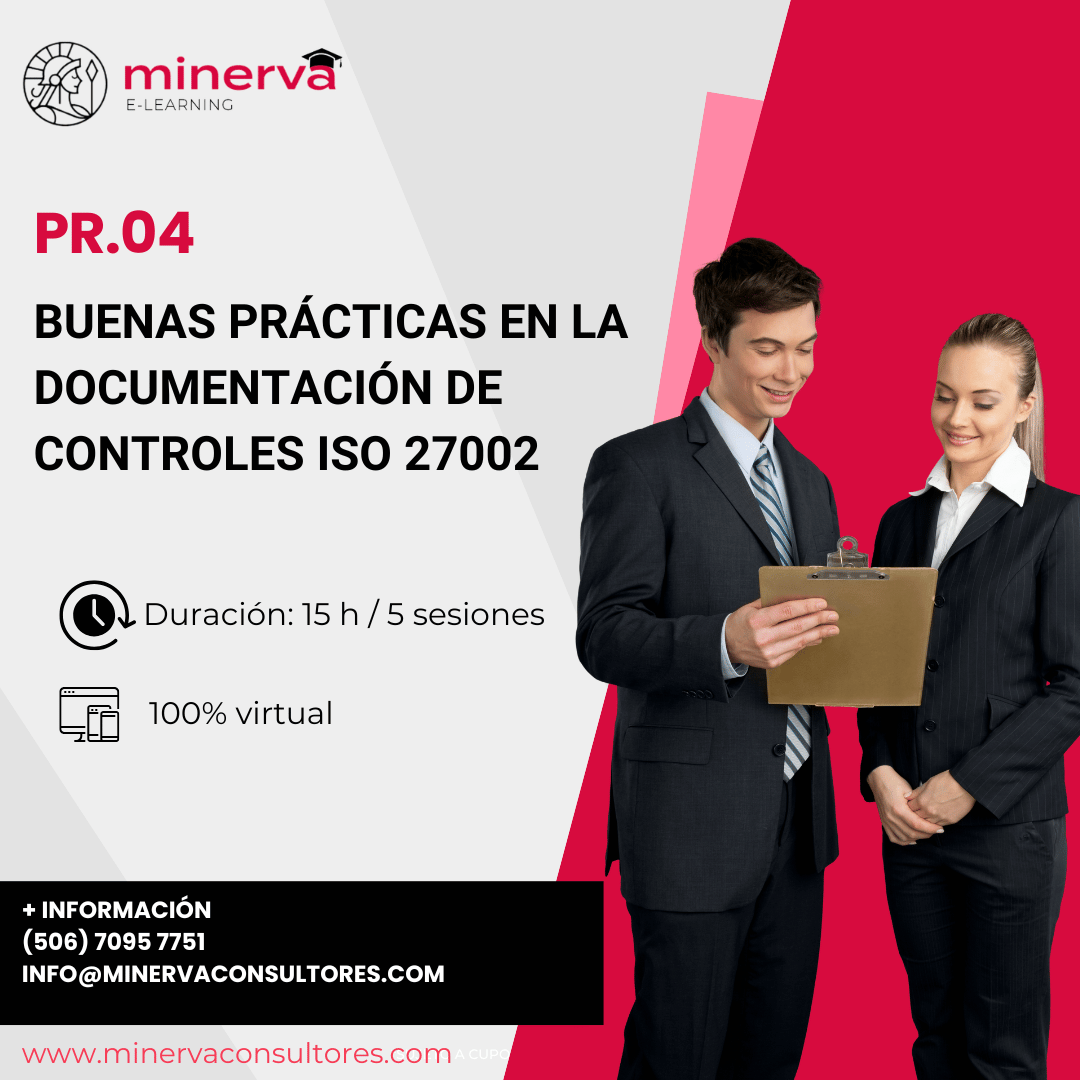 Buenas prácticas en la documentación de controles basado en ISO 270022023