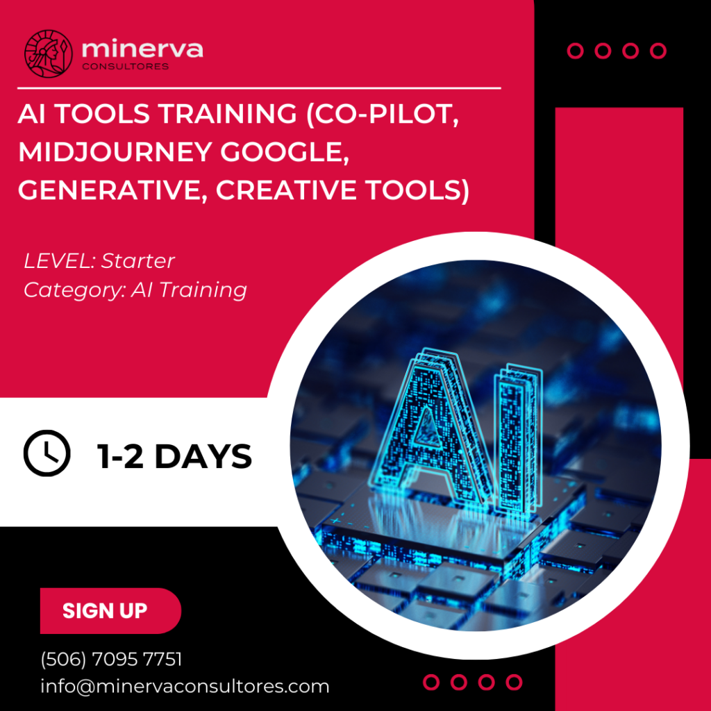 AI Tools Training (Co-Pilot, Midjourney Google, Generative, Creative Tools)