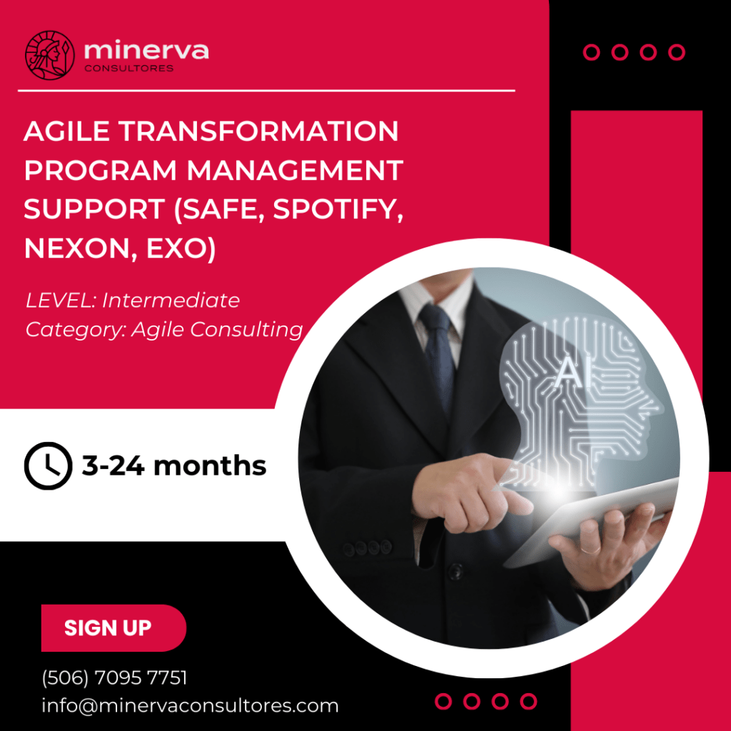 Agile Transformation Program Management Support (SAFe, Spotify, Nexon, ExO)