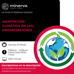 Viernes 27 Marzo: Adaptación climática en las organizaciones