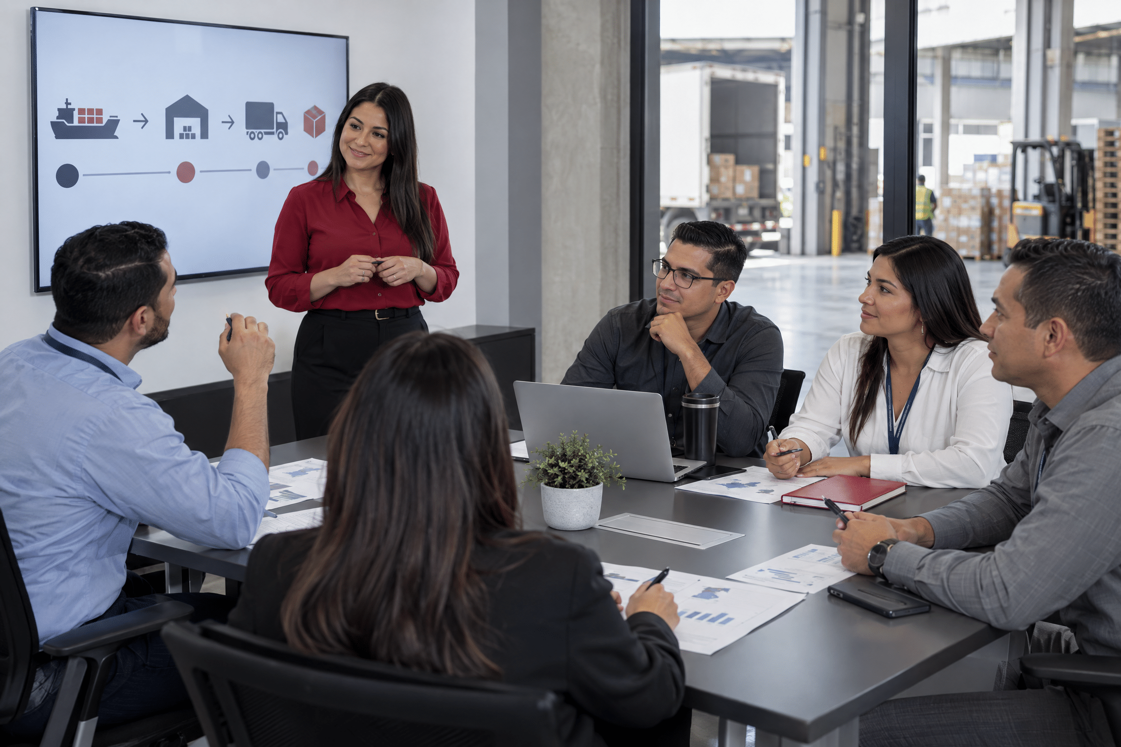 Taller práctico sobre cadena de suministro para un equipo de trabajo